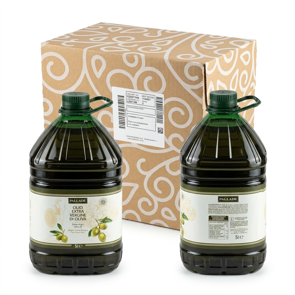 Olio Extravergine di Oliva Pallade PET 5 L — Oleificio Zucchi