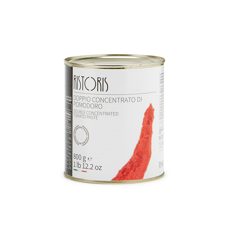 DOPPIO CONCENTRATO DI POMODORO LATTA 800G 6PZ CRT RIS