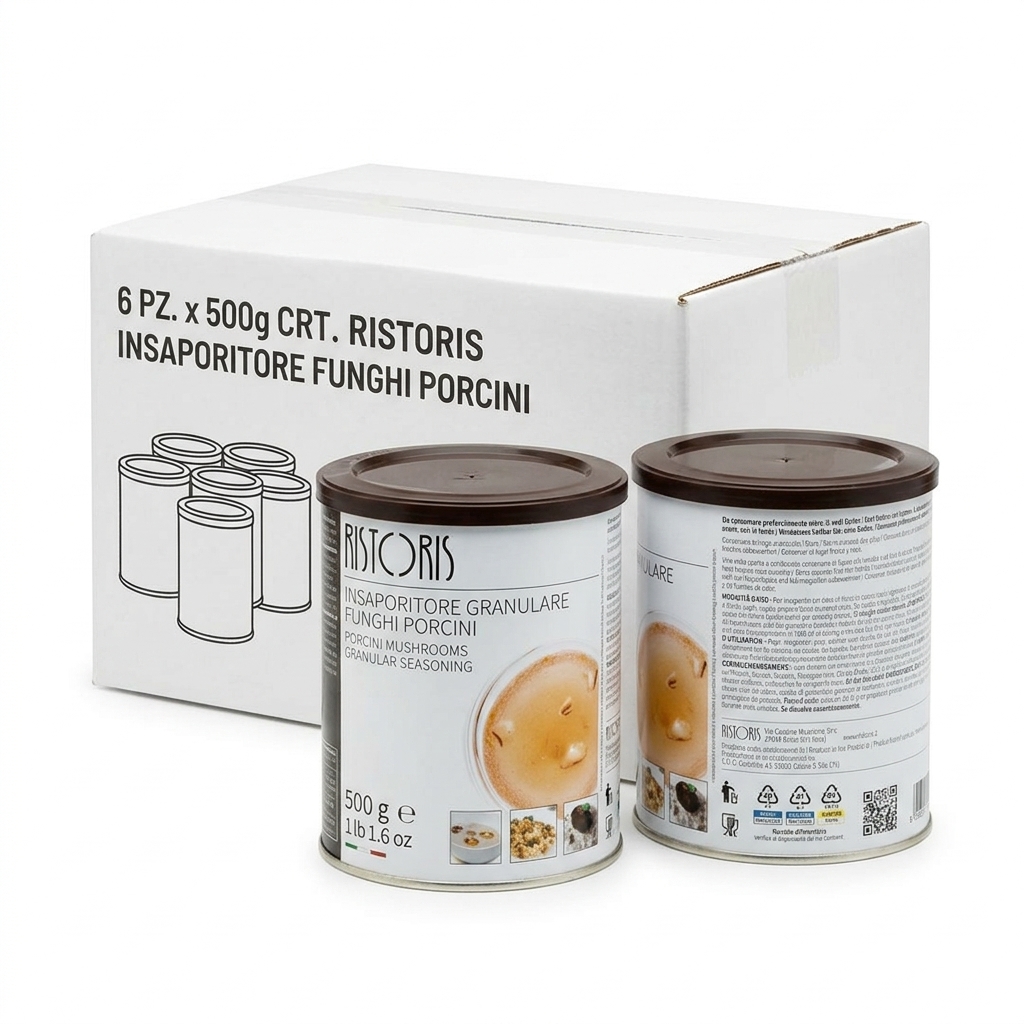 Insaporitore Granulare Funghi Porcini 500 g (Cartone 6) — Ristoris