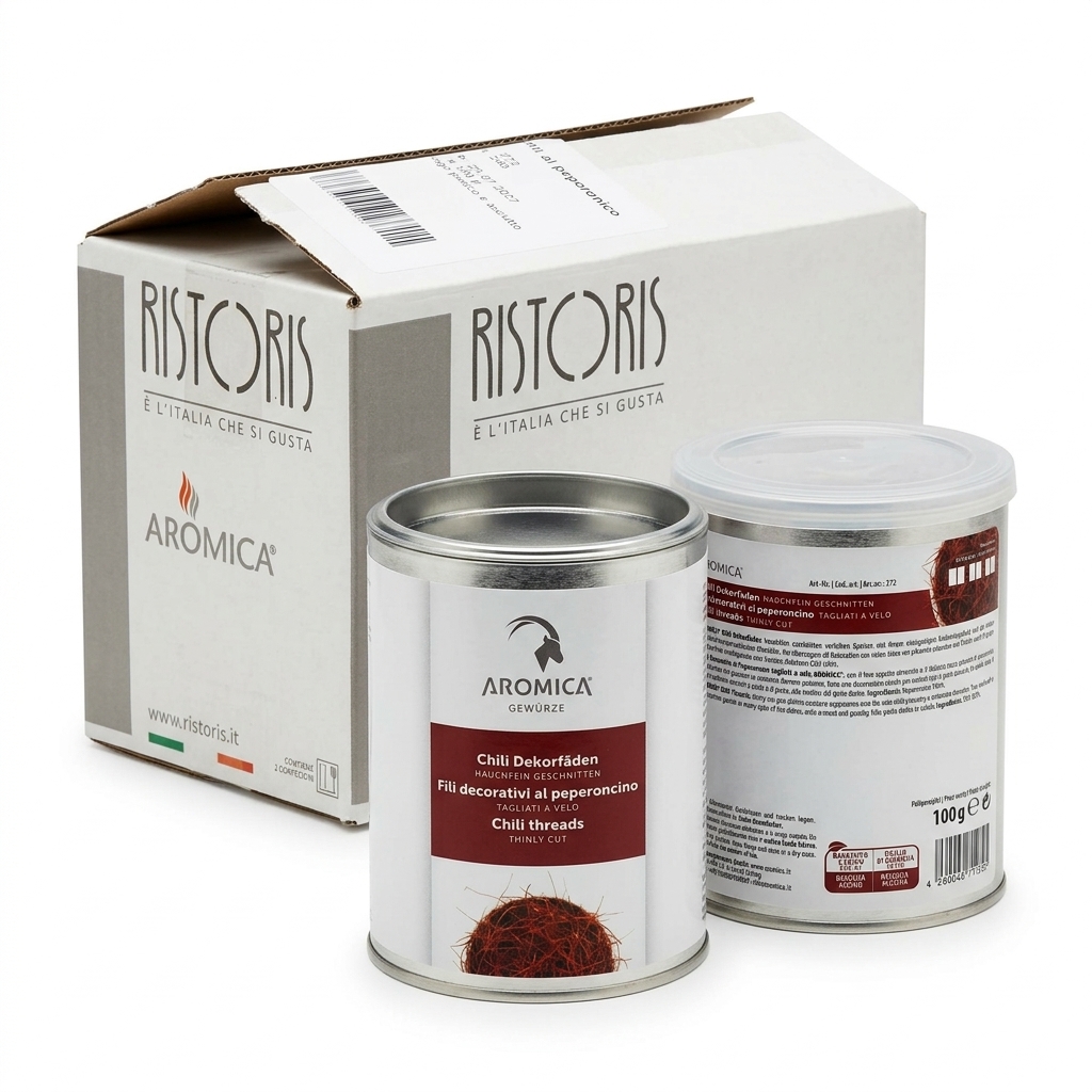 Fili Decorativi al Peperoncino 100 g (Cartone 2 pz) — Ristoris