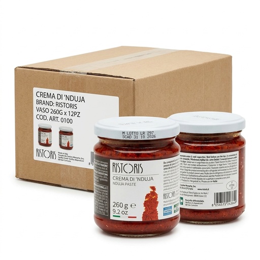 'Nduja-Creme Kalabresisch Glas 260 g — Ristoris