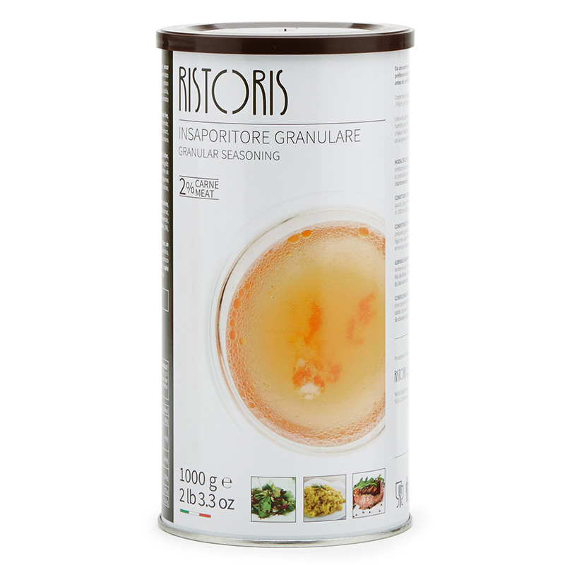 INSAPORITORE GRANULARE CARNE 2% BARATTOLO 1KG 6PZ CRT RIS