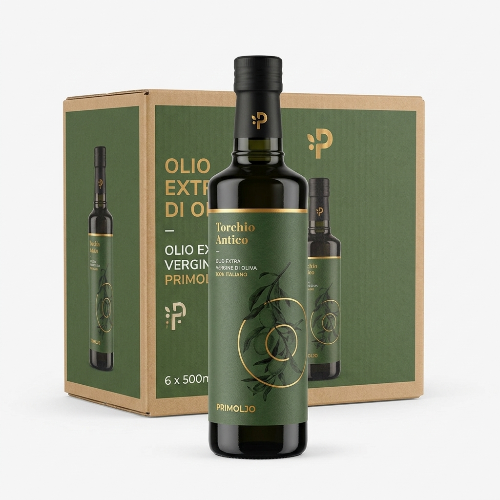 OLIO EXTRAVERGINE DI OLIVA 100% ITALIA TORCHIO ANTICO 500ML 12PZ CRT PRIM