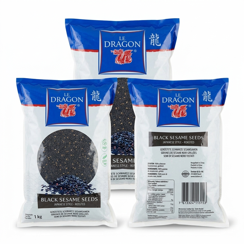 Sesamo Nero Tostato 1 kg