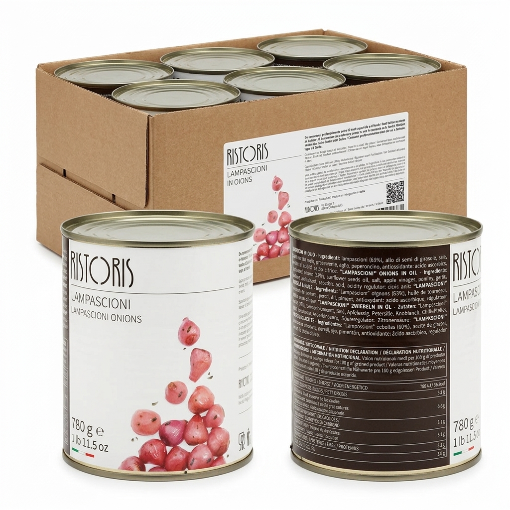 Lampascioni in Olio Latta 780 g (Cartone 6) — Ristoris