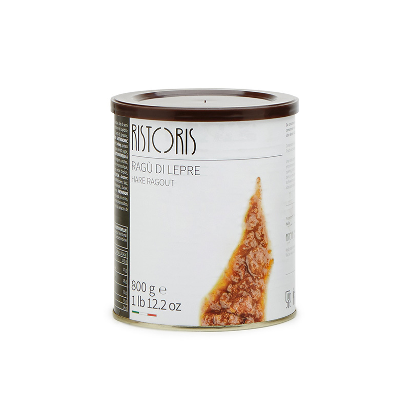 RAGU' DI LEPRE LATTA 800G 6 PZ CRT RIS