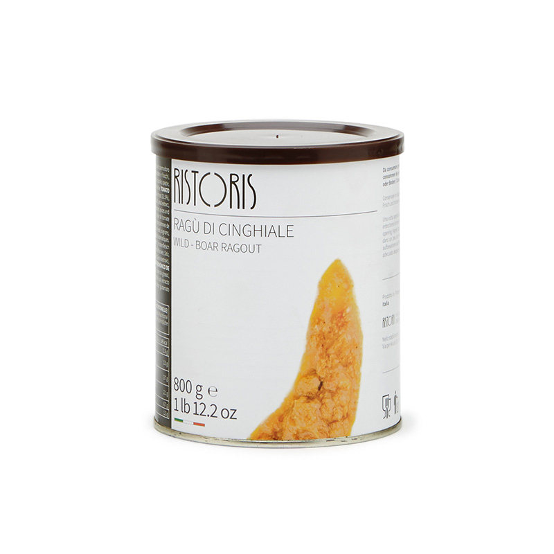 Ragu di Cinghiale Latta 800g 6pz carton RIS