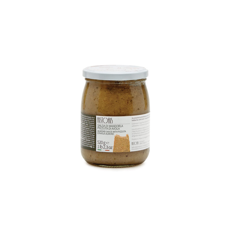 Salsa Di Mandorla Pizzuta D Avola Vaso 520g 6pz krt Ris