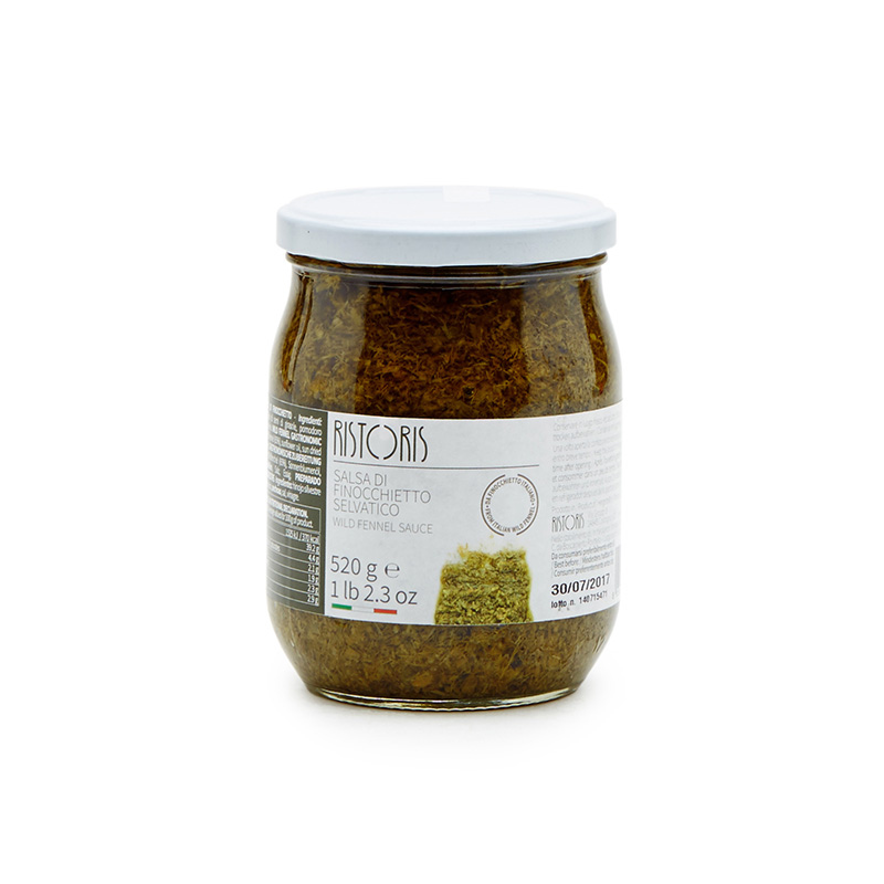 SALSA DI FINOCCHIETTO SELVATICO VASO 520G 6PZ CRT RIS