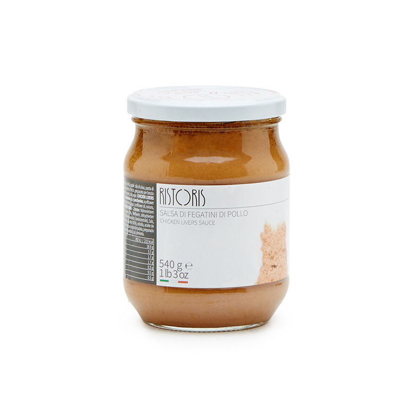 Salsa Di Fegatini Di Pollo Vaso 540g 6pz krt Ris