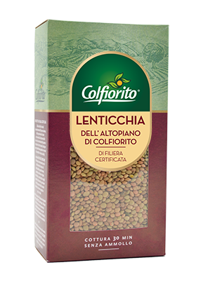 LENTICCHIE COLFIORITO CONF 1KG 10KG CRT FERR