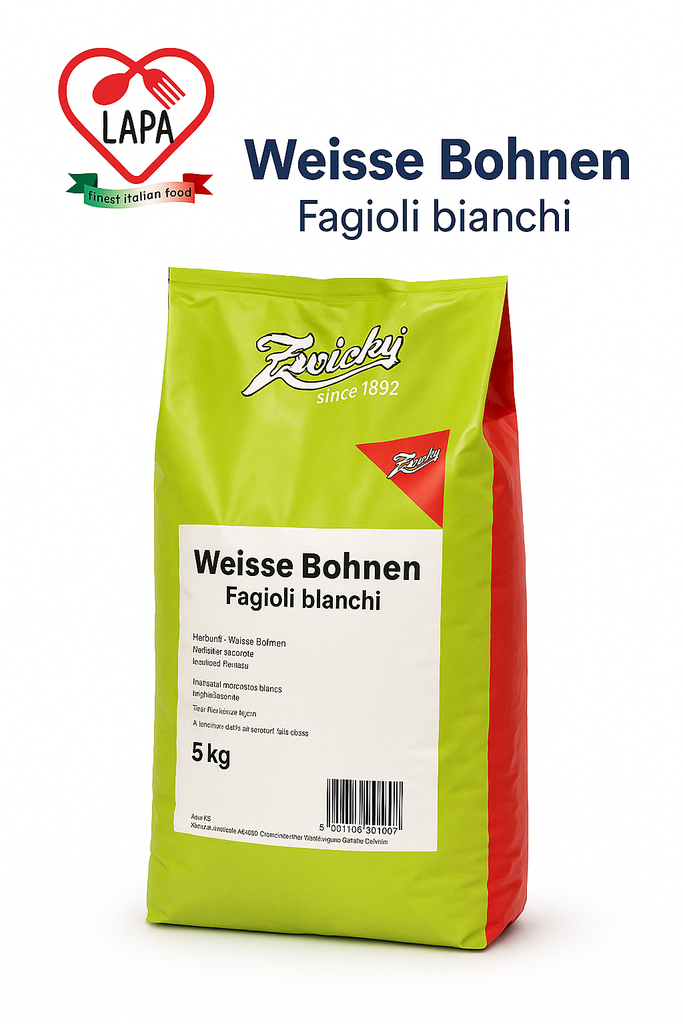 Fagioli Bianchi Secchi stk 5kg Al