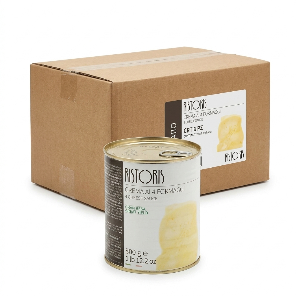 Crema ai 4 Formaggi Gran Resa 800 g (Latta) — Ristoris