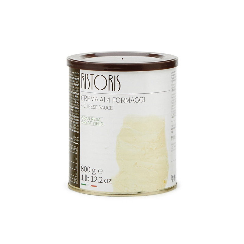 Crema 4 Formaggi Gran Resa Latta 800g 6pz krt Ris