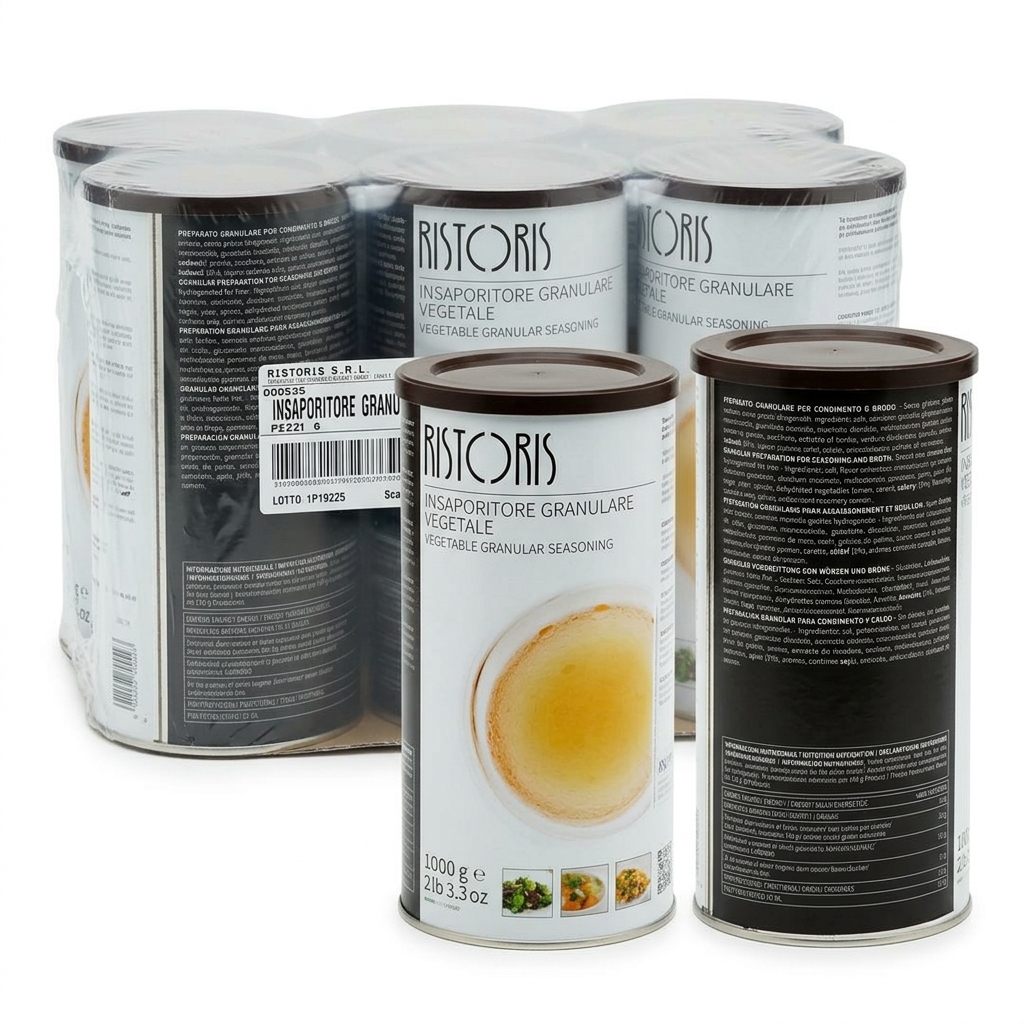Insaporitore Granulare Vegetale Barattolo 1 kg (Cartone 6) — Ristoris
