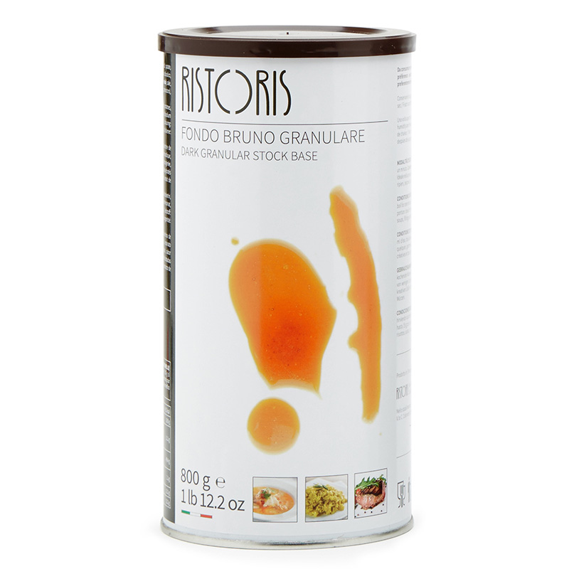FONDO BRUNO GRANULARE BARATTOLO 800G 6PZ CRT RIS