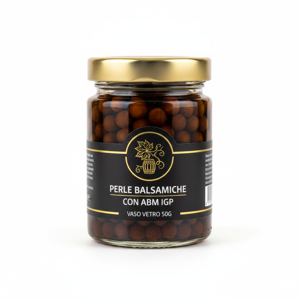PERLE BALSAMICHE CON ABM IGP VASO VETRO 50G