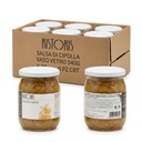 Salsa di Cipolla in Vaso Vetro 540 g (Cartone 6 Pezzi) — Ristoris