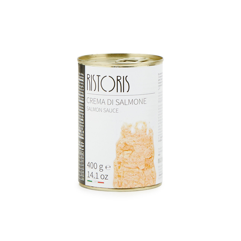 CREMA DI SALMONE LATTA 4OOG 12PZ CRT RIS