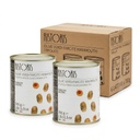 Green Olives Stuffed with Pepper Mammouth, Sauteed 780 g (Case of 6) — Ristoris
