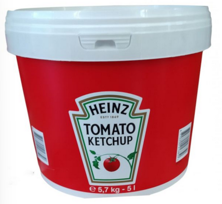 Ketchup Heinz 5.7 kg pièces AL