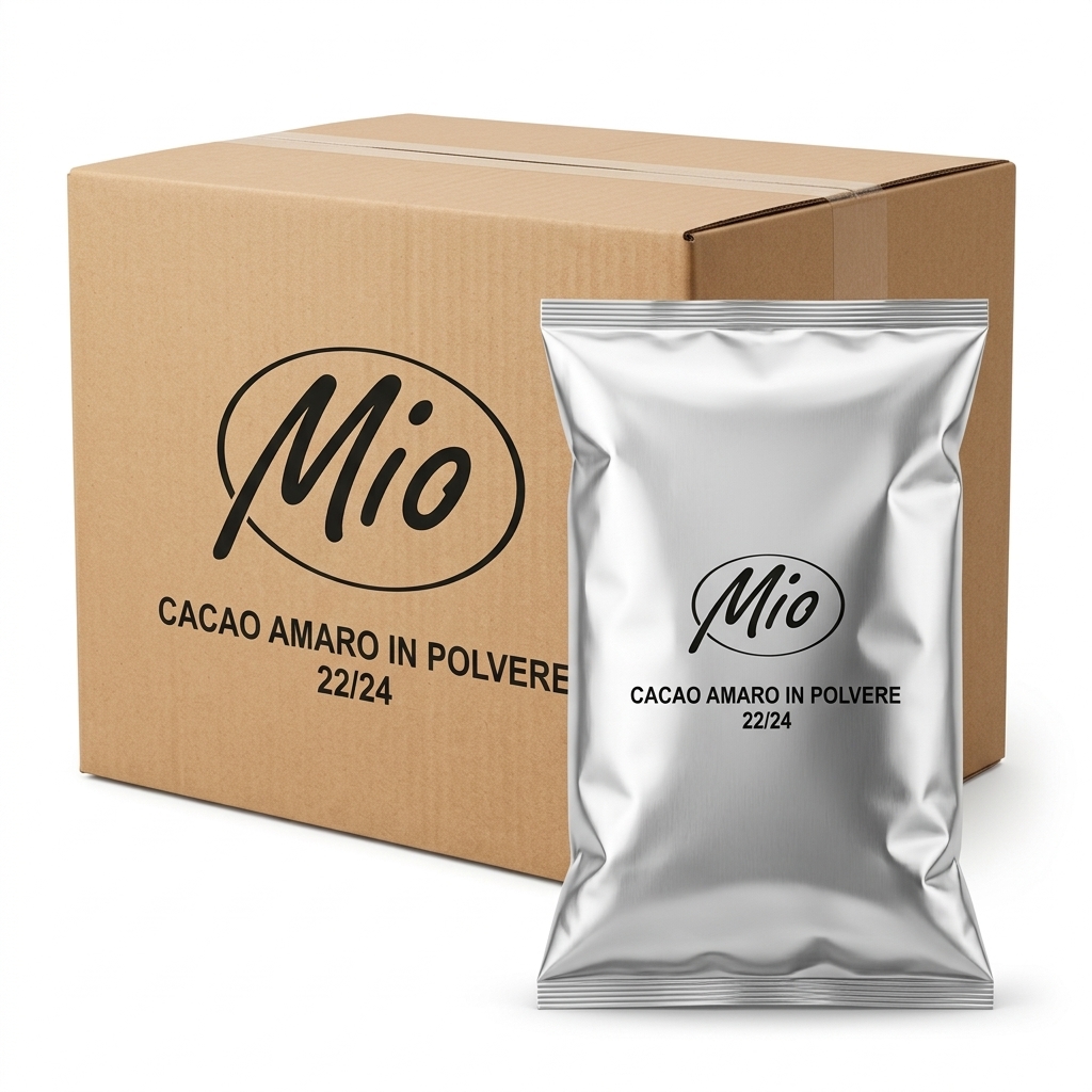 [DCP-22EXBRU-E0-89B] Cacao Amaro in Polvere 22/24% 1 kg — MIO