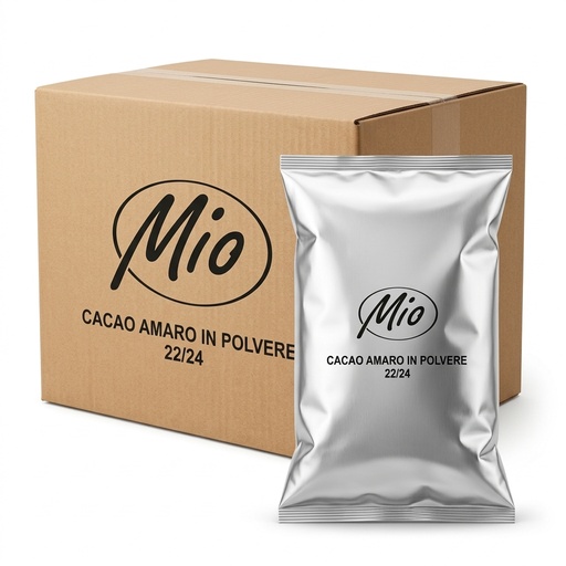 [DCP-22EXBRU-E0-89B] Unsweetened Cocoa Powder 22/24% 1 kg — MIO