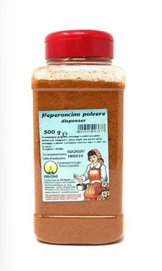 PEPERONCINO POLVERE DISPENSER 500G 6PZ CRT PAV