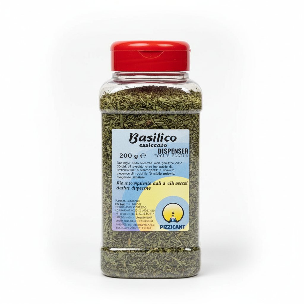 BASILICO FOGLIE DISPENSER 200G 6PZ CRT PAV