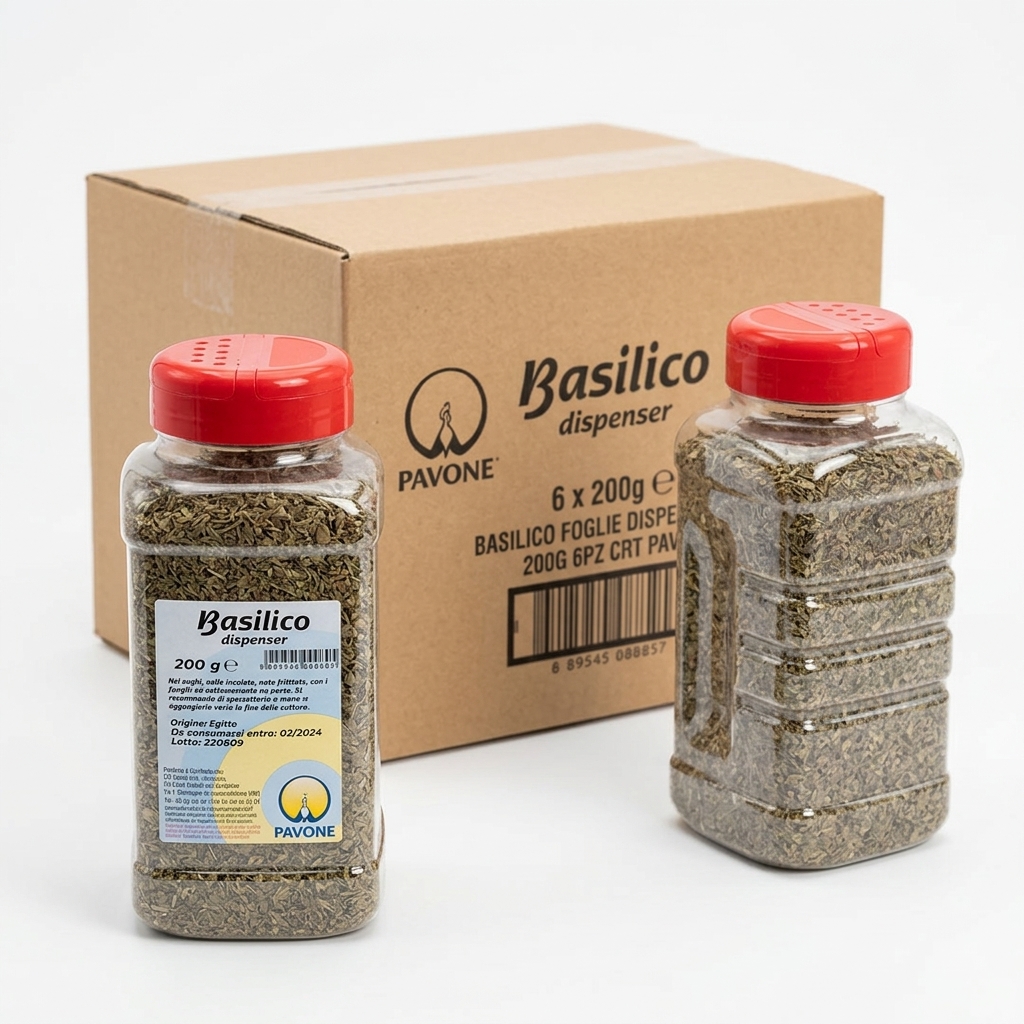 Basilikumblätter Streuer 200 g — Pav