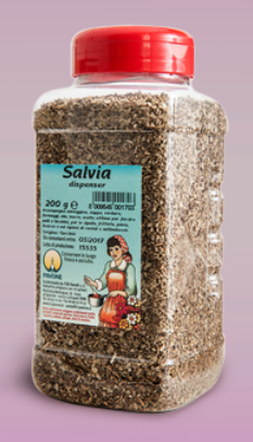 SALVIA FOGLIE DISPENSER 200G 6PZ CRT PAV