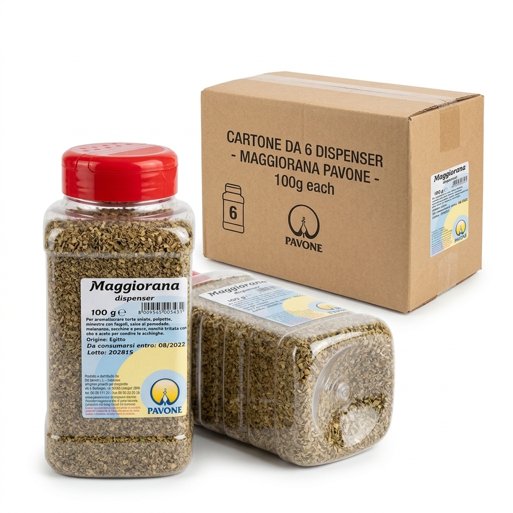 Marjolaine Séchée Distributeur 100 g (Carton 6) — Il Pavone