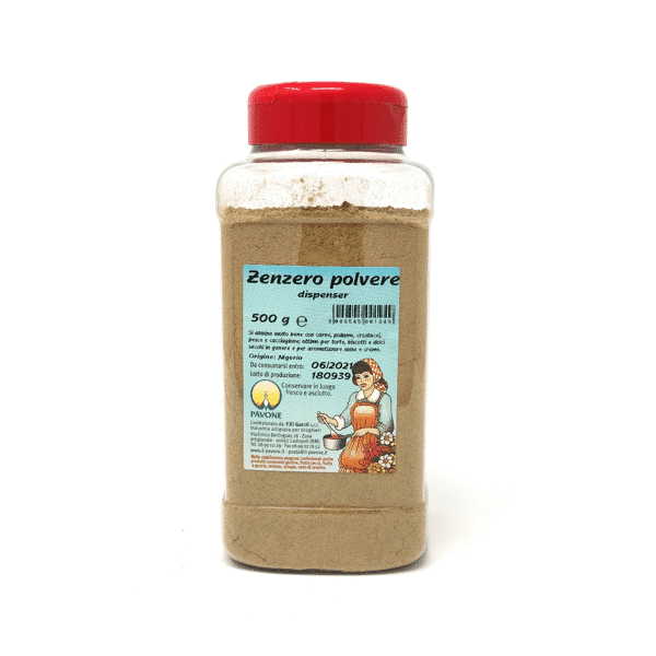 ZENZERO POLVERE DISPENSER 500G 6 PZ CRT PAV