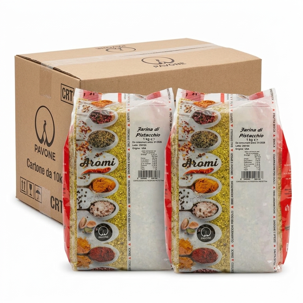 Farine de Pistache 100% Sachet 1 kg — Pavoni