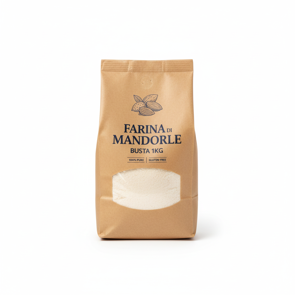 Mehl Di Mandorle Busta 1kg 10kg krt Pav