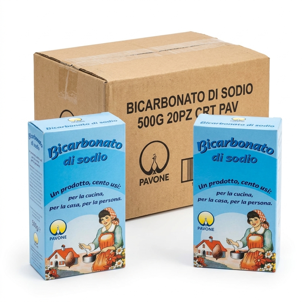 Bicarbonato di Sodio 500 g (20 pz) — PAV