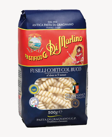 FUSILLI CORTI GRAGNANO IGP 12X500G CRT DI MARTINO