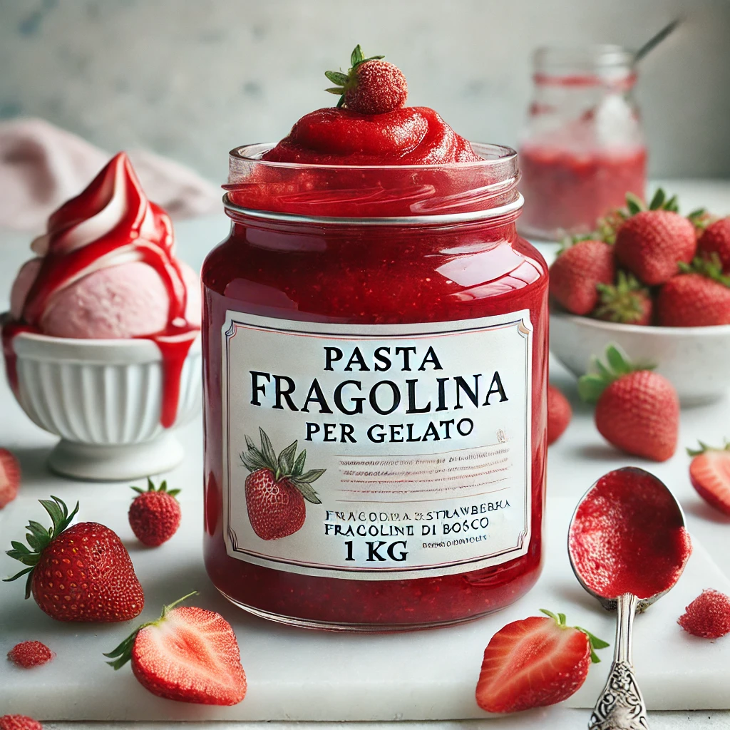 PASTA FRAGOLA 1KG CONF 14PZ CRT MIO