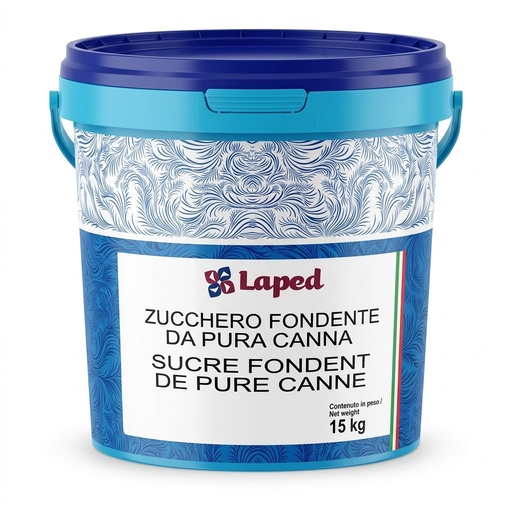 Cane Sugar Fondant 15 kg (Bucket) — Laped