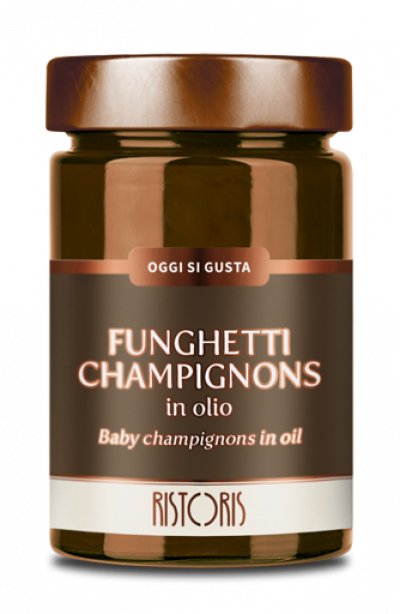 Funghetti In Öl Vaso 295g 12 stk krt Ris - Italienisches Olivenöl