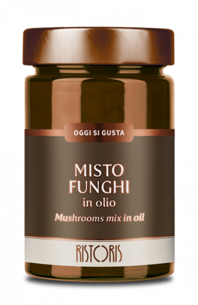 Misto Funghi In Öl Vaso 295g 12 stk krt Ris - Italienisches Olivenöl