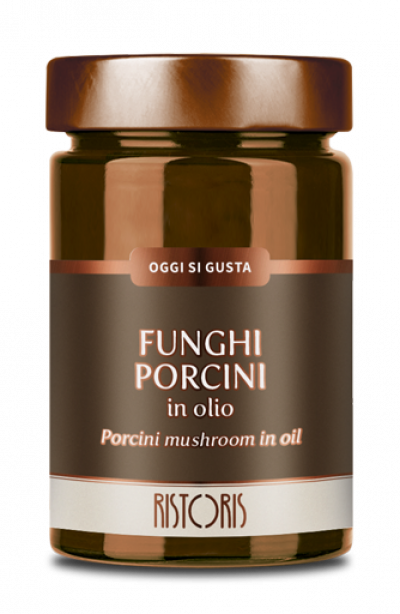 FUNGHI PORCINI IN OLIO 295G 12PZ CRT RIS