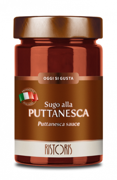 SUGO ALLA PUTTANESCA VASO 295G 12PZ CRT RIS
