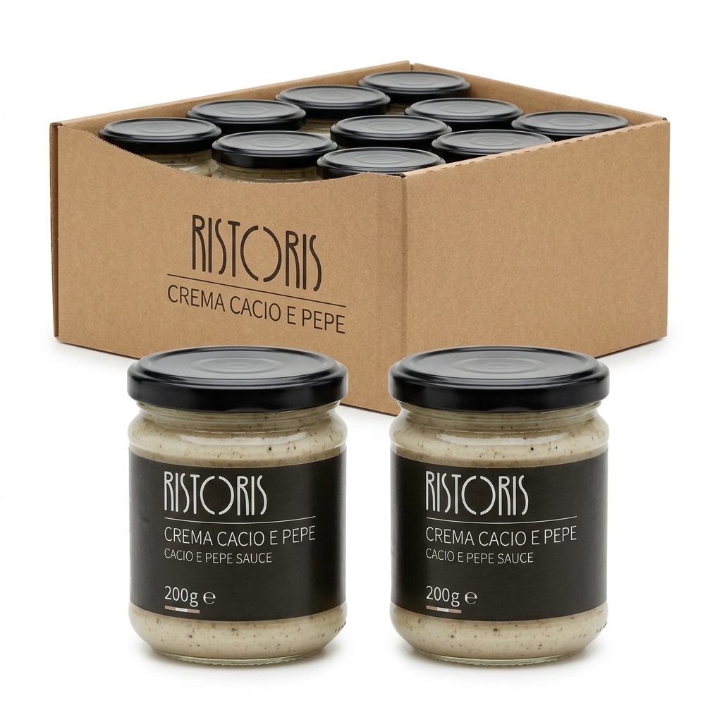 Sugo Cacio E Pepe Vaso 200g 12pz Karton Ris