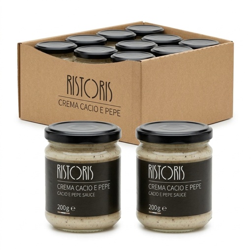 Sugo Cacio e Pepe Vaso 200g 12pz crt RIS