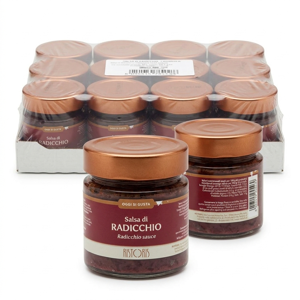 Salsa di Radicchio 210 g (Karton 12) — Ristoris