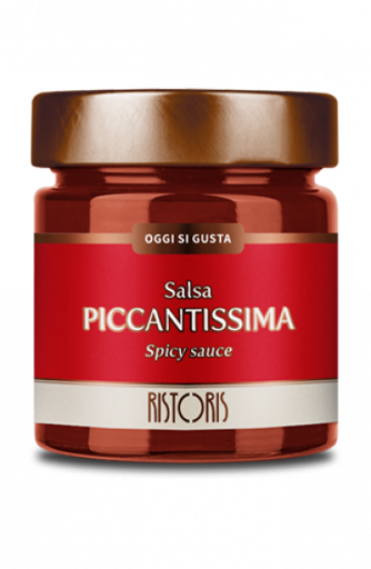 Salsa Piccantissima Vaso 225g 12pz crt RIS