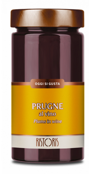 Prugne Al Vino Vaso 540g 6pz krt Ris