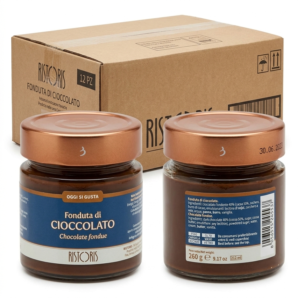 Fondue au Chocolat Pot 260 g (Carton 12) — Ristoris