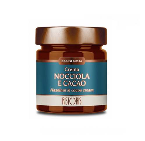 CREMA DI NOCCIOLA E CACAO VASO 250G 12PZ CRT RIS